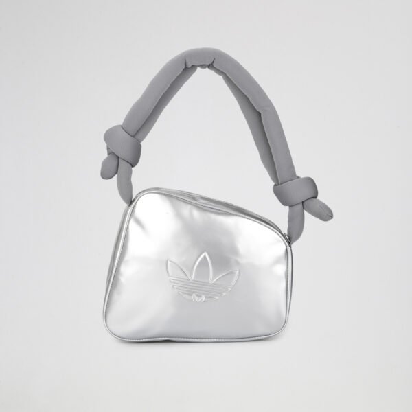 Cartera Plateada Adidas