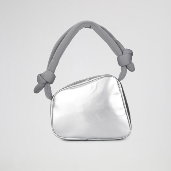 Cartera Plateada Adidas